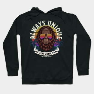 Bigfoot Always Unique Hoodie